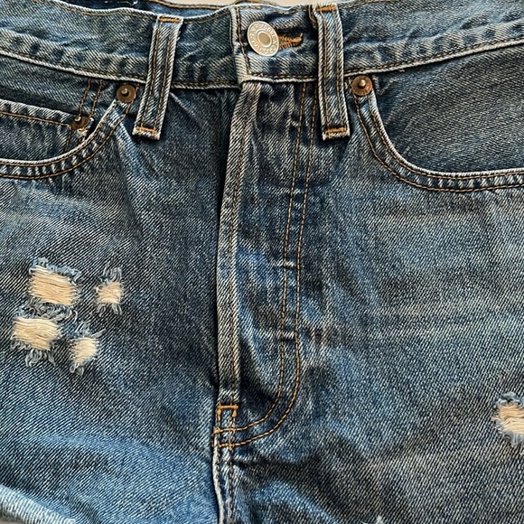 Re/Done Originals High Rise Shorts Size 26 - Picture 15 of 16